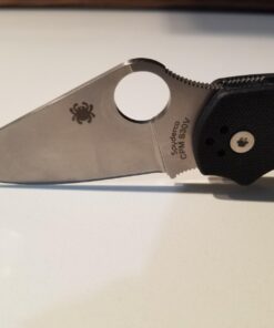 Spyderco Para 3 Signature Folding Utility Pocket Knife with 2.95" Stainless Steel Blade and G-10 Handle - Everyday Carry - PlainEdge - C223GP 44 614wDjv1xzL