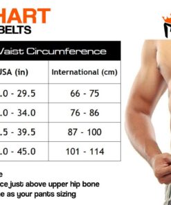 Meister Contoured Neoprene Weight Lifting Belt 6" Back Support Black Small-Medium 7 614wrX f5JL