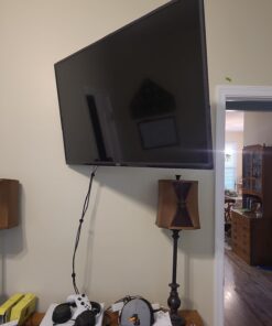 Pipishell Full Motion TV Wall Mount for Most 26-60 inch Flat & Curved TVs up to 77 lbs, Adjustable Bracket Height, Single Articulating Arm, Extension, Max VESA 400x400mm, PIMF9 32 6150CKuYBnL 2