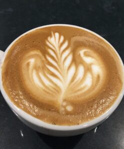 Konitz Coffee Bar Cappuccino Coffee Cups Set with Saucers, White Cappuccino Cups Set of 4 - 6 oz Coffee Cup Set with Saucers, Porcelain Cappuccino Cup 1 Giftboxed Set 58 6151DqCK9SL