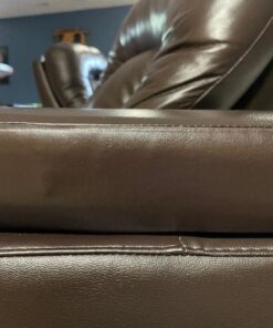 MastaPlasta Self-Adhesive Premium Leather Repair Patch - Dark Brown 8" x 4" (20 x 10 cm). Instant Upholstery-Quality Patch for Furniture, Car Interiors, Bags, Jackets Vinyl & More 8in x 4in B Dark Brown Leather 32 6151IOpofZL 1