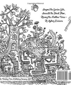 Alternative view of Secret Village - A Coloring Book Adventure: Beyond the Garden Gate, Beneath the Forest Floor, Among the Hollow Trees - A Mystery Endures! (Purse Sized ... & Inspirational for Ages 9 to Adult)