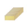 Mann Lake 10-pack Deep Assembled Wood Frames with Yellow Beeswax Coated Plastic Rite-Cell Foundation. 9-1/8 Inch 23 6154Lq8yUPL