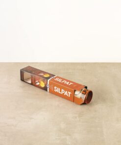 Silpat Perfect Macaron Non-Stick Silicone Baking Mat, 11-5/8" x 16-1/2", Orange 50 61566jsEpEL