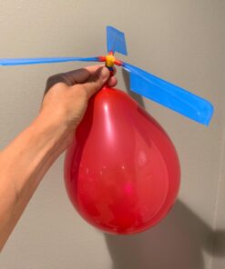 Kids Toy Balloon Helicopter (12 pack) Children's Day Gift Party Favor easter basket, stocking stuffer or birthday! Flying Toys for Boys and Girls - Outdoor Sport Toy for 7 8 9 10 Year Old 26 6156g2Yds6L