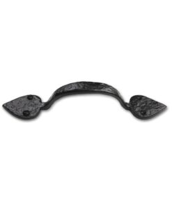 Iron Valley - 9" Heart Door Pull Handle - Solid Cast Iron 9 6157THlLVLL