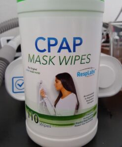 resplabs CPAP Mask Wipes Unscented Cleaner for Full Face, Nasal Masks & Supplies 110 Wipes 110 Count (Pack of 1) 34 6158s7syPQL 1