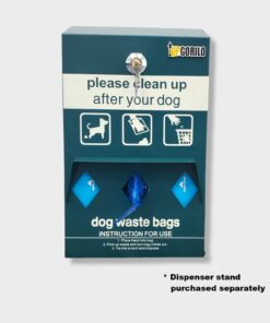 Bark+ Dog Waste Poop Bags, 300 Count, Blue Color, 8"x13" Dog Pickup Bags 9 615BBf6PQpL