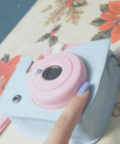 Fujifilm Instax Mini 8+ (Strawberry) Instant Film Camera + Self Shot Mirror for Selfie Use - International Version (No Warranty) Strawberry 56 615CtzzK29L
