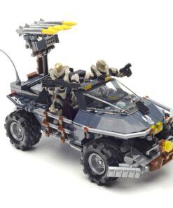 Alternative view of Mega Bloks HALO Dual Mode UNSC Warthog