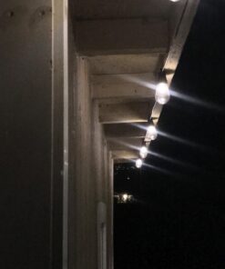 Brightech Ambience Pro Solar Powered Outdoor String Lights, 48 Ft Commercial Grade Waterproof Patio Lights, 15 Edison Bulbs, Shatterproof LED Chirstmas Solar String Lights - 1W LED, Soft White 48 Feet 34 615DcDklFL