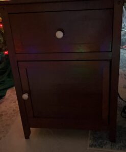 Winsome Wood Eugene Accent Table, Walnut FURNITURE 69 615E7ZMaqvL