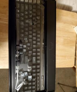 Corsair K95 RGB Platinum Mechanical Gaming Keyboard - 6x Programmable Macro Keys - USB Passthrough & Media Controls - Fastest Cherry MX Speed - RGB LED Backlit - Black Finish 54 615EkrLnbaL 1