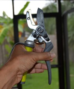Davaon Pro Anvil Pruning Shears for Gardening - Achieve 30% More with Less Effort with These Premium Garden Pruners, Plant Shears for Razor-Sharp Precision, Hand Pruner with Ergonomic Grip Ergonomic Anvil 25 615Gu2mfixL