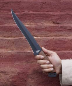 Best Hunting Knife – Hunting Knife and Sheath – BucknBear Knives Custom Handmade High Carbon Black Fixed Blade Fishing Filet Knife (Burlwood Handle) – BucknBear 6 615K8eKh3wL