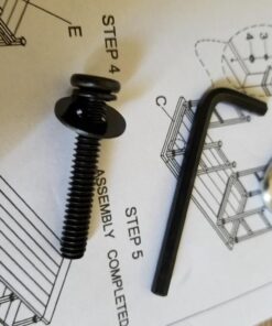 HOMELEGANCE Factory Metal Frame Writing Desk, Rustic Brown 29 615MA9JpYWL