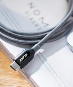 Anker Powerline+ USB C to USB C Cable, 60W USB 2.0 Cable (6ft), for USB Type-C Devices Including Galaxy Note 8 S8 S8+ S9, iPad Pro 2020, Pixel, Nexus 6P, Matebook, MacBook and More 29 615NwzJOeyL