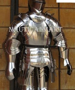 NauticalMart Medieval Full Body Armor Knight Suit of Armor Halloween Costume IOTC Armoury 3 615OyLzhRSL