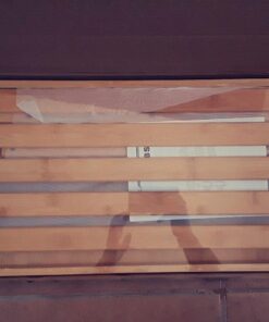 SONGMICS Shoe Rack Bench, 3-Tier Bamboo Shoe Storage Organizer, 11.3 x 27.6 x 17.8 Inches, Natural ULBS04N 38 615ThD kfYL