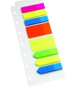 Staples? Arc Notebook 200 Page Flags, Assorted Colors, 2 1/2" x 7 1/2" 7 615U1tsMRL