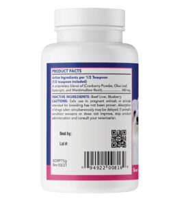 ANGELS' EYES PLUS Tear Stain Prevention Beef Powder for Dogs | All Breeds | No Wheat No Corn | Daily Support for Eye Health | Proprietary Formula |Limited Ingredients | Net Content 75g 13 615UbbYQXBL