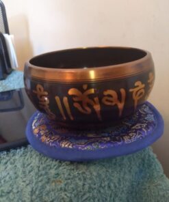 Artncraft Tibetan Singing Bowls High Quality with Striker, 4.5" Wide 34 615VMFlHmLL