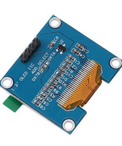 HiLetgo 1.3" IIC I2C Serial 128x64 SSH1106 SSD1306 OLED LCD Display LCD Module for Arduino AVR PIC STM32 1pc 12 615Xa6M2TqL