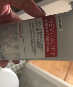 L'Oreal Paris Skincare Revitalift Bright Reveal Facial Cleanser with Glycolic Acid, Anti-Aging Daily Face Cleanser to Exfoliate Dullness and Brighten Skin, 5 Fl Oz (Pack of 1) 5 Fl Oz (Pack of 1) 40 615bn1YHeeL