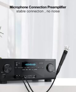 CableCreation XLR Splitter Cable, XLR Male to Dual XLR Female Y-Splitter 3Pin Balanced Microphone Cable (XLR-M to Two XLR-F), 0.3M/Black 1-Pack 16 615fKlUUHmL