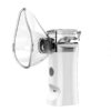 APOWUS Portable Nebulizer - Handheld Mesh Nebulizer Machine for Adults & Kids Travel and Household Use, Quiet Steam Inhaler for Breathing Problems. White