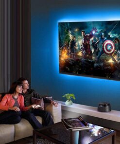 Entiqi Led Strip Lights 6.56ft for 40-60in TV USB Backlight Kit with Remote, 16 Color 5050 Bias HDTV, for 40-60 1 21 615hAaEm67L