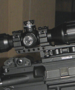 TRUGLO Tactical Hunting Shooting Versatile Lightweight Durable Aluminum Picatinny Riser Mount for Scopes & Dot Optics 4" long x 0.5" high 35 615iTgMGRqL