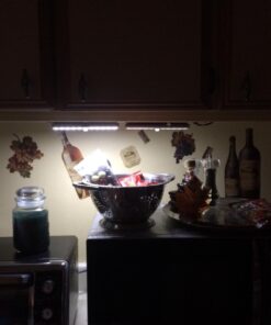 OxyLED Motion Sensor Closet Lights - Under Cabinet Lighting, Wireless Stick-on Anywhere Battery Operated 10 LED Motion Sensor Night Light, Safe Lights for Cabinet Wardrobe Stairs (1 Pack) 1 Pack 49 615jz3i9aTL