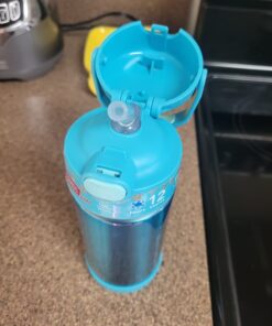 Thermos Replacement Straws for 12 Ounce Funtainer Bottle, Clear, 1 Pack 38 615m7bMn6LL