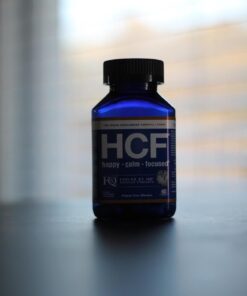HCF Happy, Calm & Focused - Natural Nootropic Focus Supplement - Boost Concentration, Enhance Focus, Natural Calm Aid & Stress Relief - 90 Capsules for Men & Women - Caffeine-Free Brain Supplement 90 Count (Pack of 1) 55 615m7fcHrDL 1
