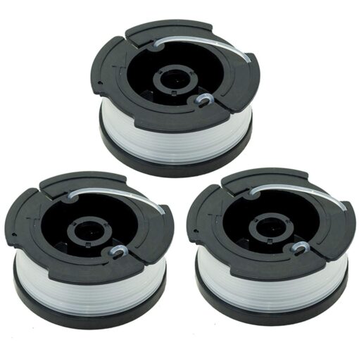 LBK 0.065" Spool for BLACK+DECKER String Trimmers ( Replacement Autofeed Spool) , compatible with BLACK+DECKER AF-100 ,3-Pack