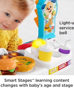 Fisher-Price Laugh & Learn Toddler Learning Toy Servin’ Up Fun Food Truck Electronic Playset With 24 Accessories For Ages 18+ Months 25 615ntzrPoTL