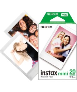 Alternative view of Fujifilm INSTAX Mini Instant Film Twin Pack (White) - International Version 20 Film Pack
