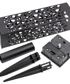 MAGGIFT 8 Pcs Solar Powered LED Garden Lights, Solar Path Lights Outdoor, Automatic Led Halloween Christmas Decorative Landscape Lighting for Patio, Yard and Garden 8 pack 33 615pKtrK46S