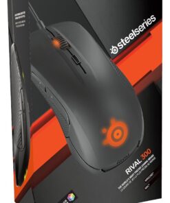 SteelSeries Rival 300, Optical Gaming Mouse - Black 39 615qQcGV2AL