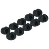 ROK Hardware Multipurpose Silicone Cable Clip Grip Wire Cord Type USB Desk Wall Desktop Organizer Charger Holder (20 Pack, Black) 20 Pack 20 615r XPTUDL