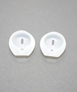 YunYiYi 2 Pairs Anti-Slip Soft Silicone Replacement Eartips Earbud Ear Tips Buds Compatible with Apple AirPods Earphones 10 615tK93nHL