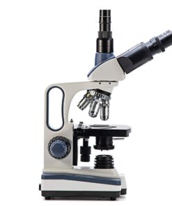 Alternative view of SWIFT SW350T 40X-2500X Magnification, Siedentopf Head, Research-Grade Trinocular Compound Lab Microscope with Wide-Field 10X and 25X Eyepieces, Mechanical Stage, Abbe Condenser, Camera-Compatible