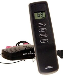 SkyTech SKY-1410TH-A Fireplace-remotes-and-thermostats, Black Thermostat