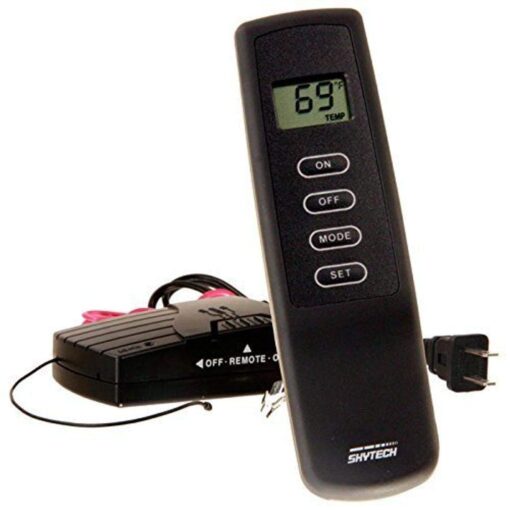 SkyTech SKY-1410TH-A Fireplace-remotes-and-thermostats, Black Thermostat