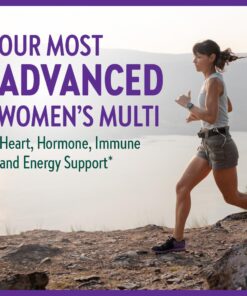 New Chapter Women's Multivitamin 40+ Advanced Formula for Heart, Hormone, Immune & Energy Support, Higher Levels of Whole-Food Fermented B Vitamins +D3, Made with Organic Non-GMO Ingredients, 96 Count 14 615xnvphmQL