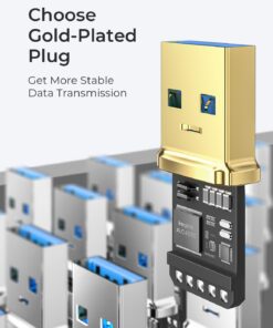 2 Pack 6.6FT+6.6FT AINOPE USB 3.0 Extension Cable Type A Male to Female Extension Cord Durable Braided Material Fast Data Transfer Compatible with USB Keyboard,Mouse,Flash Drive, Hard Drive Grey 25 615yyidqU0L