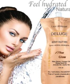 DELUGE - Body Butter- Afterglow -100% Natural. Shea Butter, Coconut Oil, Hemp Seed Oil, Avocado Oil, Jojoba Oil. 6 oz. 10 6160D4MtL