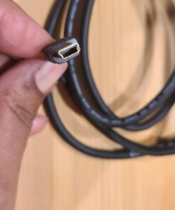 Amazon Basics USB-A to Mini USB 2.0 Fast Charging Cable, 480Mbps Transfer Speed with Gold-Plated Plugs, 3 Foot, Black 3 Feet 1-Pack 52 6161iAdSA6L