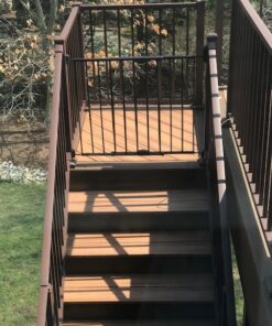 Toddleroo by North States 47.85" Wide Easy Swing & Lock Baby Gate - Series 1: Ideal for Wider Areas and stairways. Hardware Mount. Fits Openings 28.68" - 47.85" Wide (31" Tall, Matte Bronze) 47 6161vB84SLL